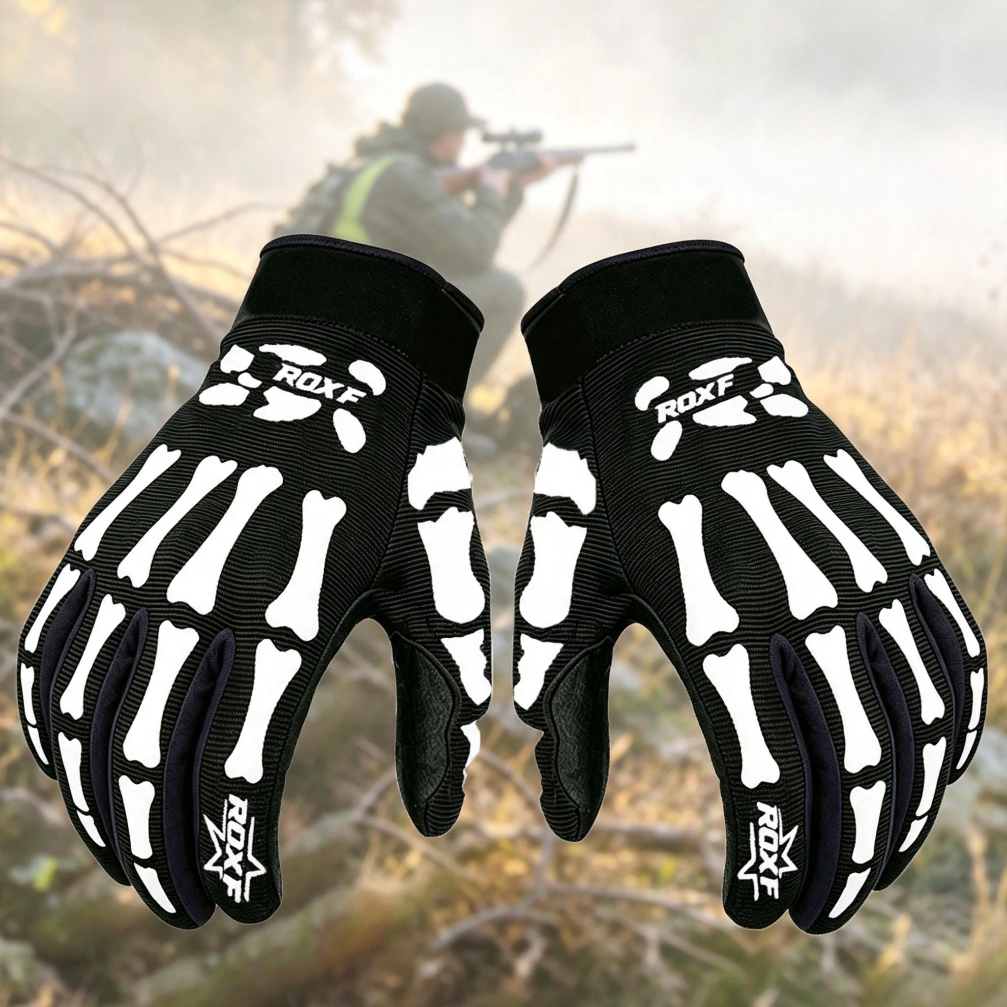 Knit Glove Touch Screen - Açık Hava Tam Parmak Avcılık Eldivenleri,