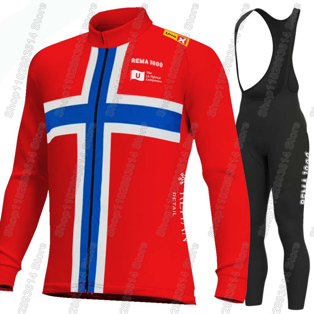 Winter Clothing Norway - UNO X 2026 Takım Bisiklet Forması