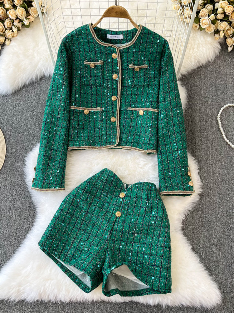 Y2K Winter Clothing - Sonbahar kış bayan iki parçalı kıyafet