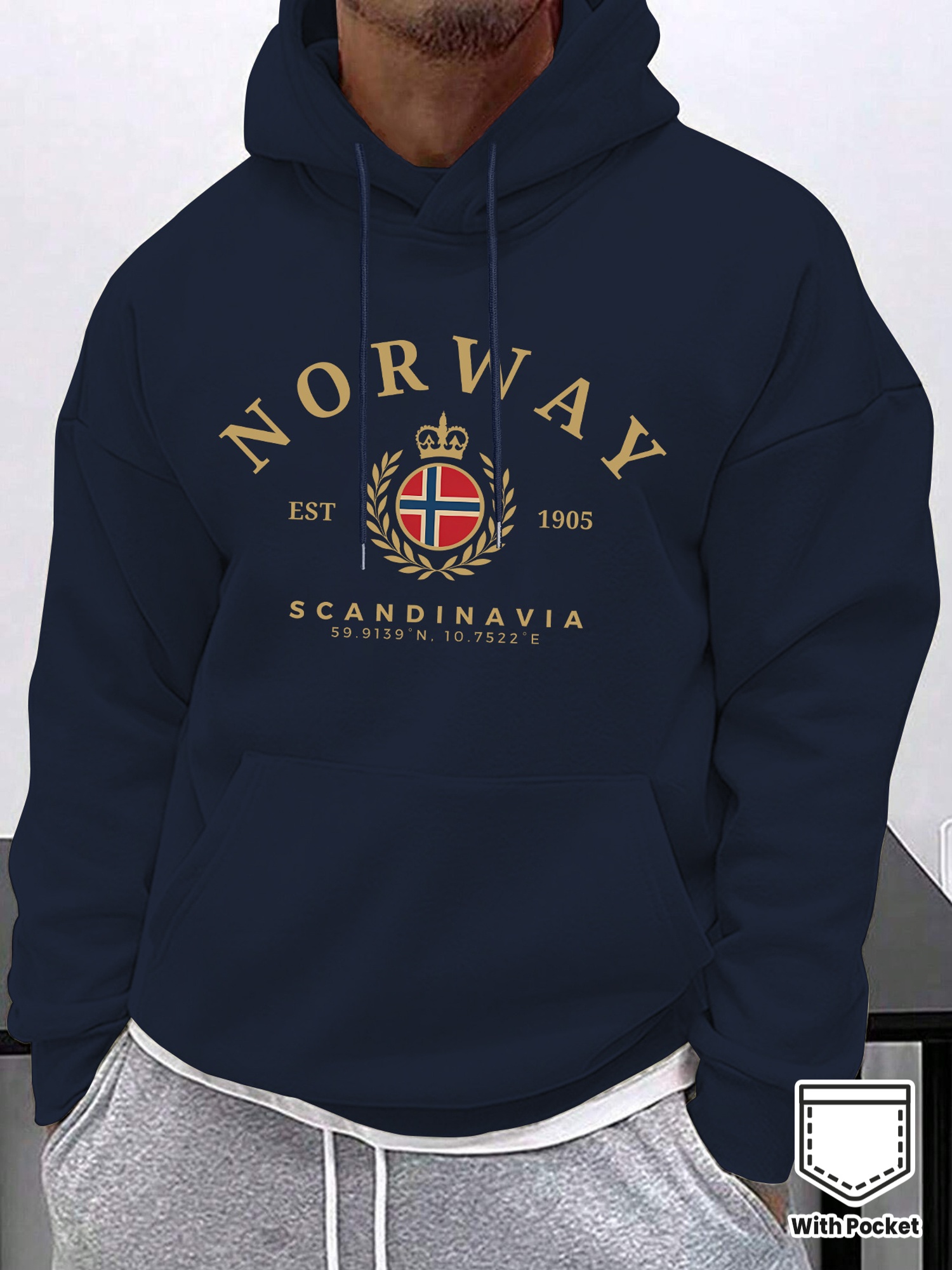 Winter Clothing Norway - NORVEÇ İSKANDİNAVİSTAN Erkek Kadın Kapüşonlu Üst
