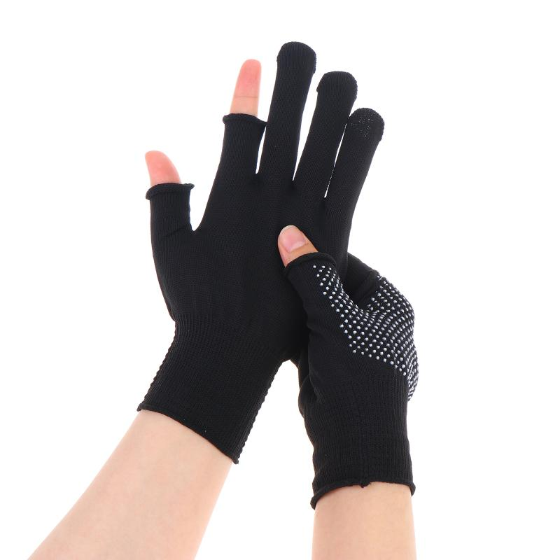 Knit Glove Touch Screen - 10/20 çift sürüş kaymaz iş eldivenleri