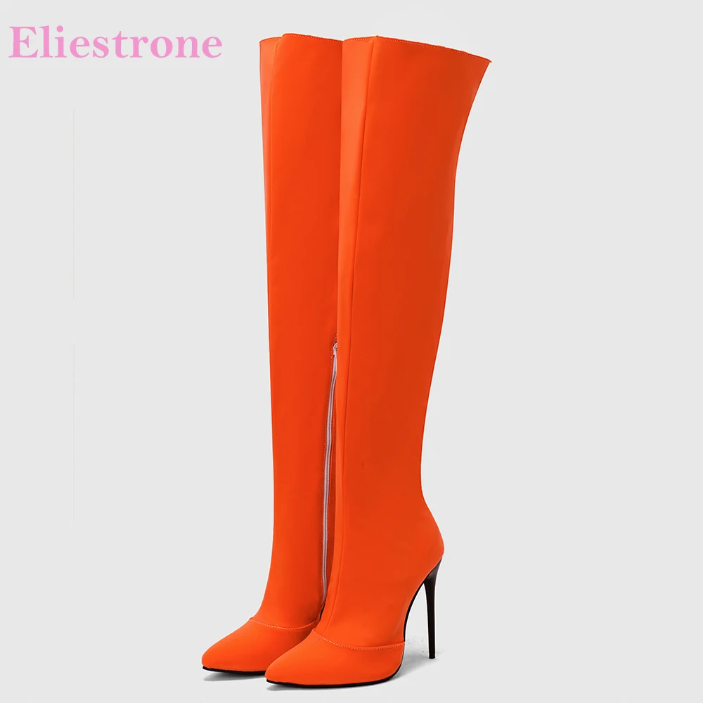 Winter Clothing For Woman - Yeni Kış Glamour Turuncu Sarı Kadın