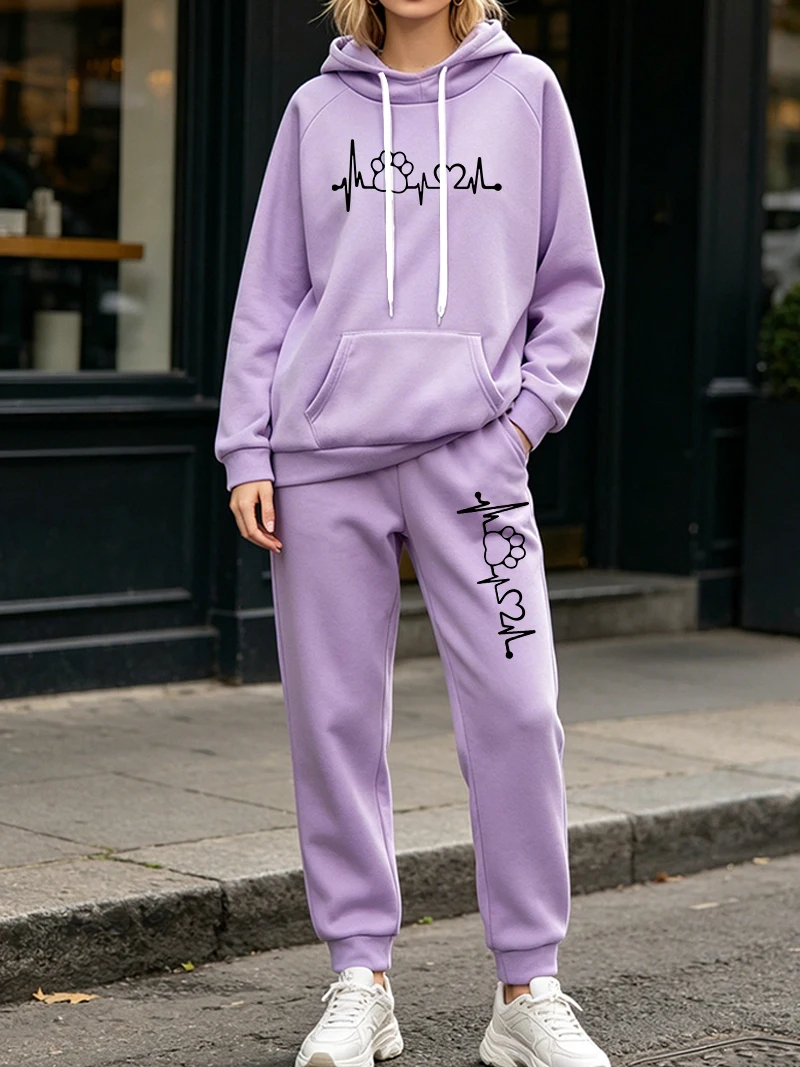 Winter Clothing For - Moda kadın 2 Adet Setleri Sonbahar