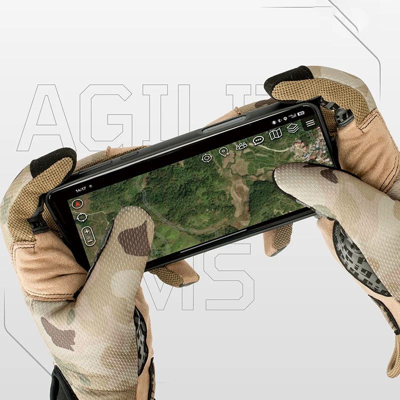 Knit Glove Touch Screen - Açık Hava Kampçılığı ve Bisiklet İçin