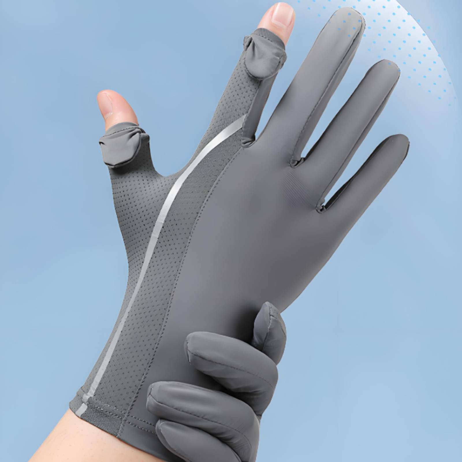 Knit Glove Touch Screen - Tam Parmaklı Eldivenler Esnek Dokunmatik Ekran