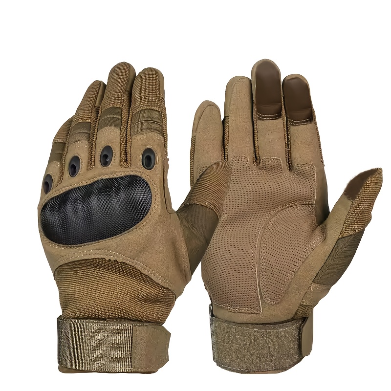Knit Glove Touch Screen - Yeni Erkek Tam Parmak Taktik Eldivenleri,