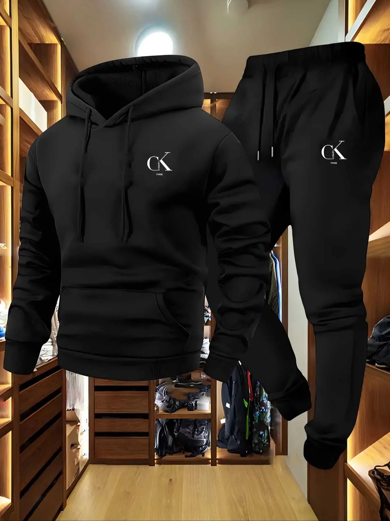 Fleece Hoodie Lined - Sıcak Sonbahar 2026 Lüks Büyük Beden