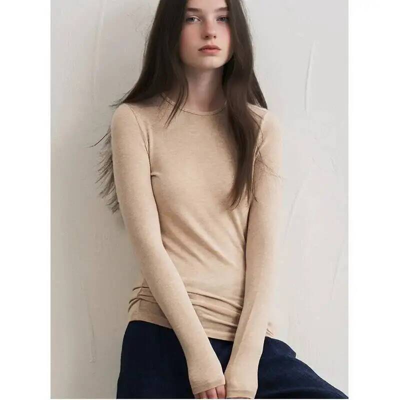 Winter Clothing For Woman - Kadın Kaşmir Karışımlı Uzun Kollu Üst