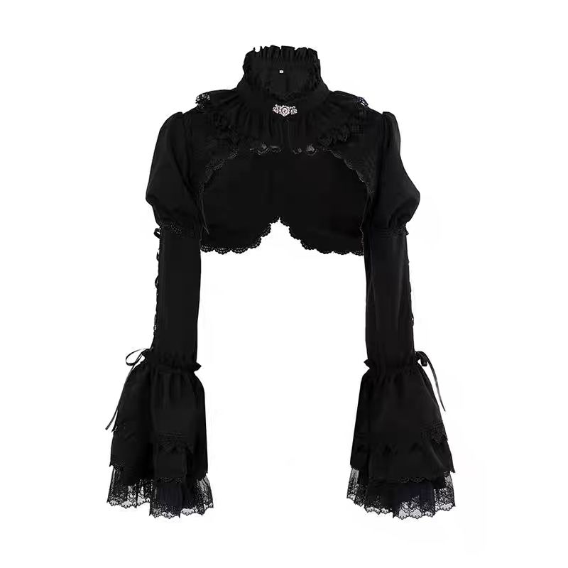 Y2K Winter Clothing - Japon Gotik Y2k Lolita Hırka Bluzlar