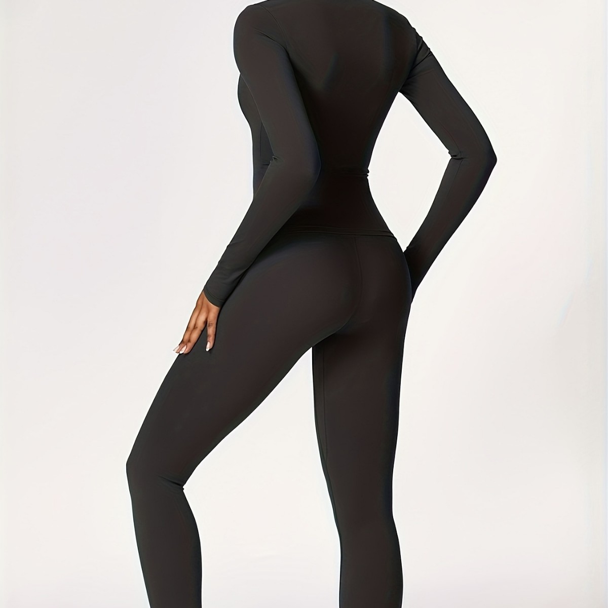 Dar kesim yoga kıyafeti ince u - Winter Clothing For Woman incelemesi ve fiyatı