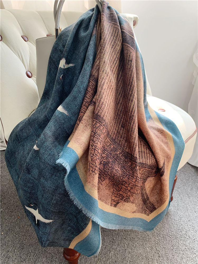 Saf Kaşmir Püsküller Şal Çaldı - Warm Winter Clothing incelemesi ve fiyatı