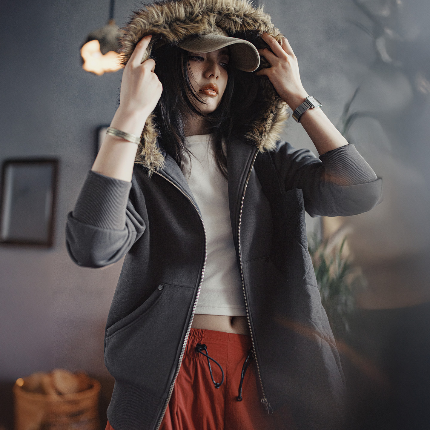 Maden Kadın Polar Astarlı Ferm - Fleece Hoodie Lined incelemesi ve fiyatı