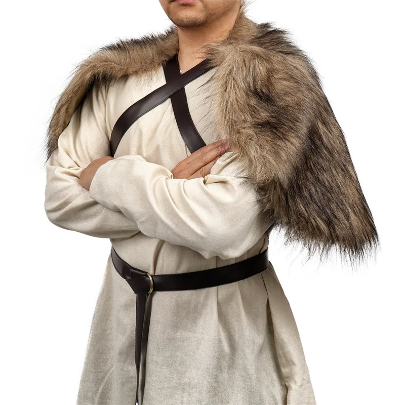 Viking Pelerin Suni Kürk Yaka  - Winter Clothing Accessories incelemesi ve fiyatı