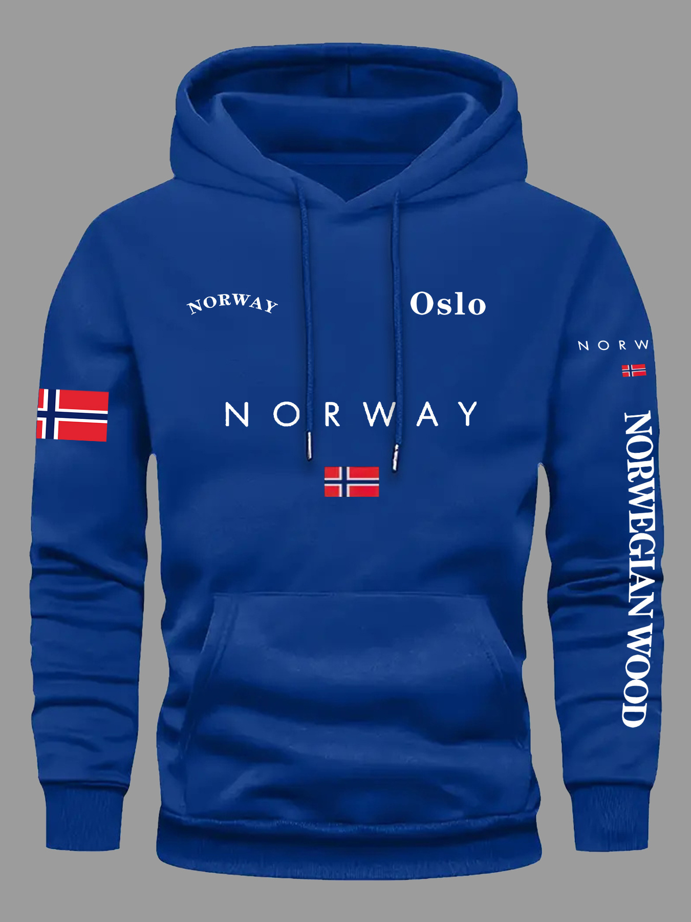 NORVEÇ Bayrağı Kapüşonlular Er - Winter Clothing Norway incelemesi ve fiyatı