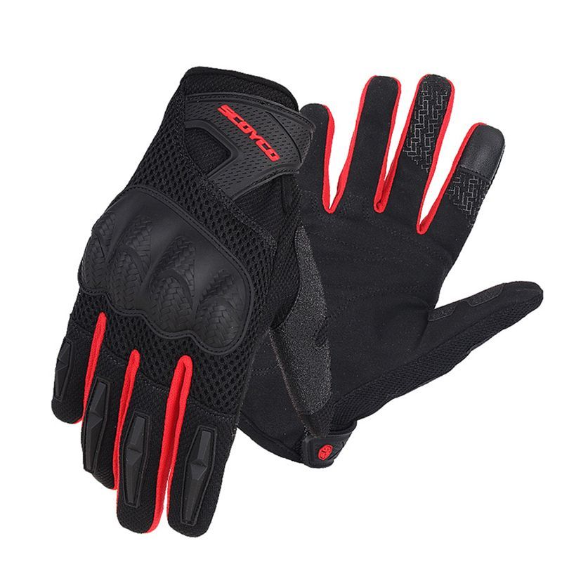 Scoyco motosiklet bisiklet eld - Knit Glove Touch Screen incelemesi ve fiyatı