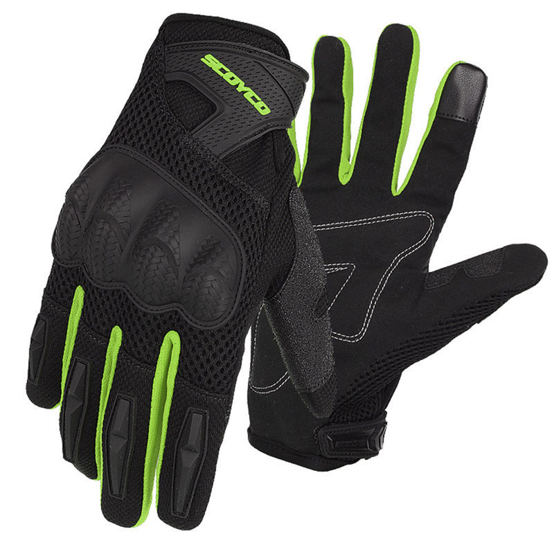 Scoyco motosiklet bisiklet eld - Knit Glove Touch Screen incelemesi ve fiyatı