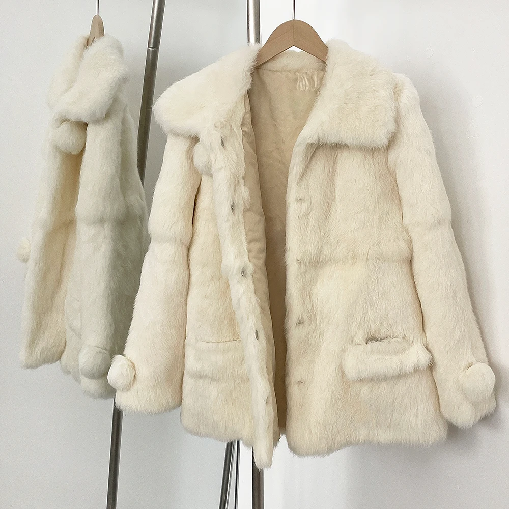 2025 Gerçek Kürk Ceket Kadın D - Winter Clothing Store incelemesi ve fiyatı