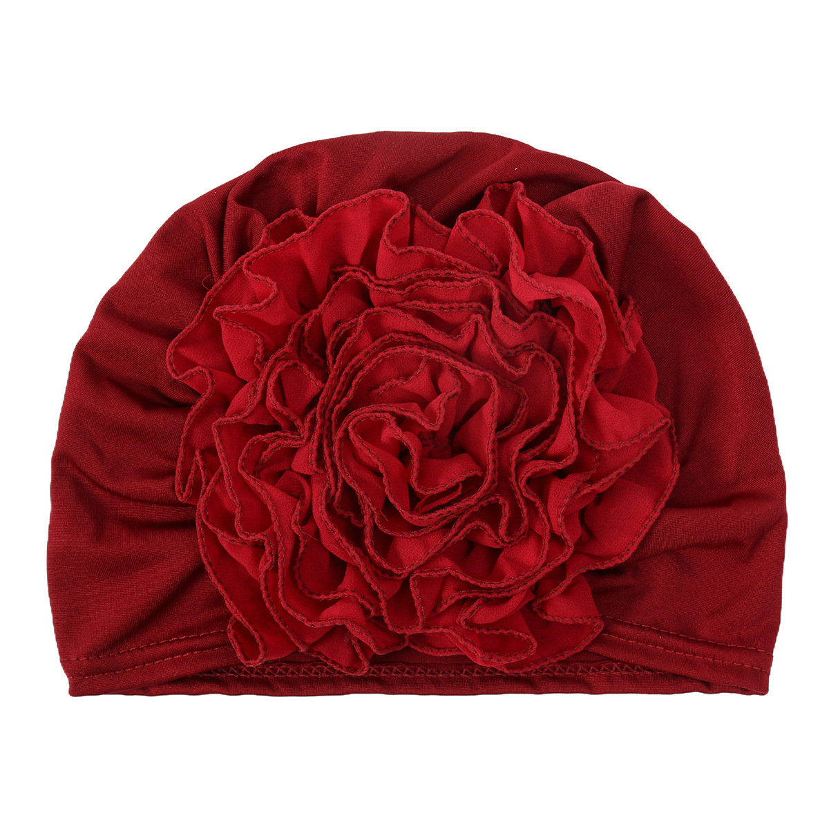 Katı renk çiçek dekore kadınla - Winter Clothing Accessories incelemesi ve fiyatı