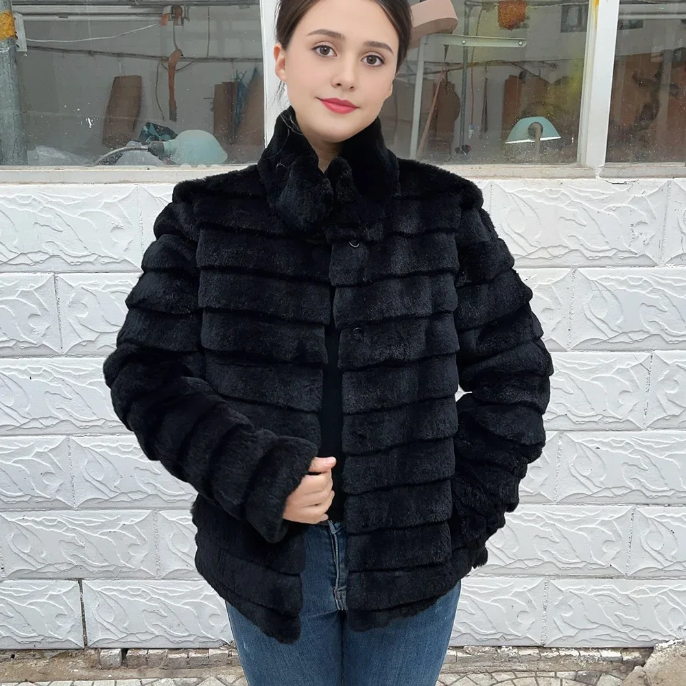 OFTBUY Gerçek Tavşan Kürkü Cek - Winter Clothing Store incelemesi ve fiyatı