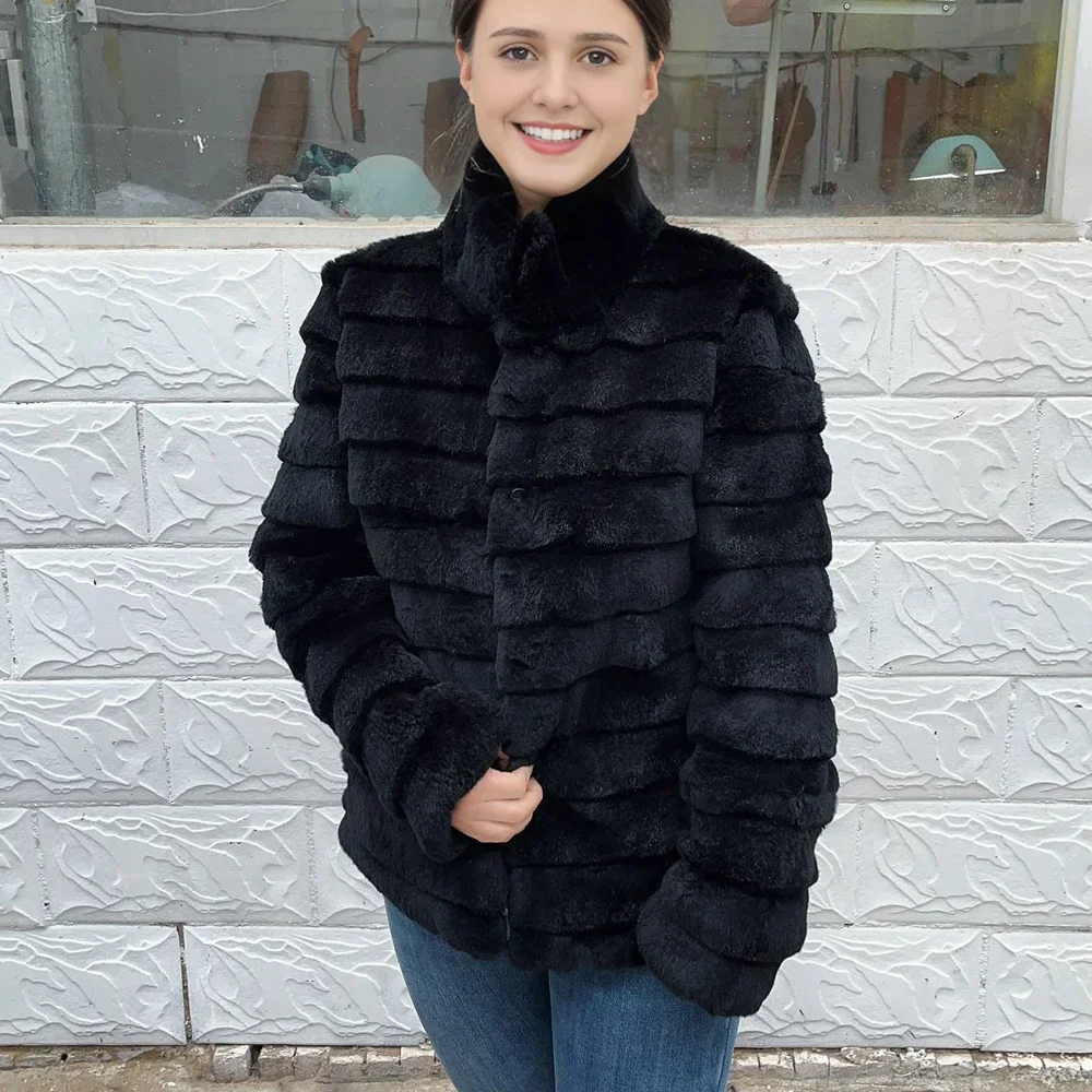 OFTBUY Gerçek Tavşan Kürkü Cek - Winter Clothing Store incelemesi ve fiyatı