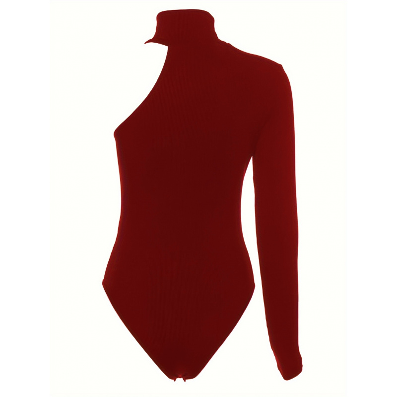 Düz Asimetrik Tek Omuzlu Nervü - Winter Clothing For Woman incelemesi ve fiyatı