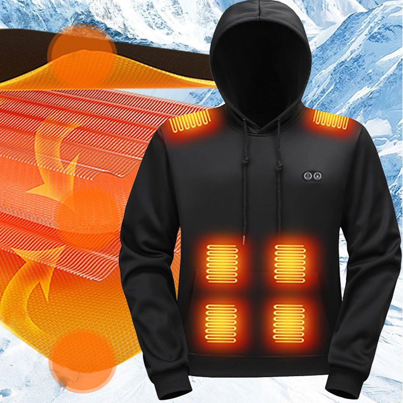 17 Bölgeli Isıtmalı Kapüşonlu  - Warm Winter Clothing incelemesi ve fiyatı