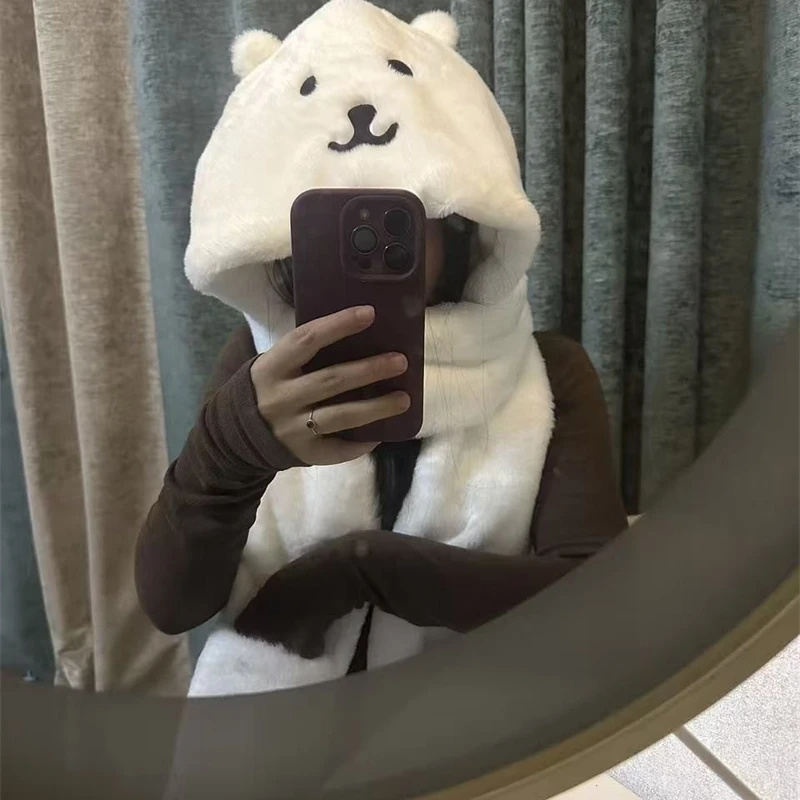 3'ü 1 Arada Peluş Kalın Kapüşo - Winter Clothing Accessories incelemesi ve fiyatı
