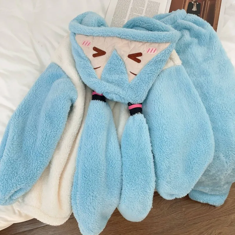 Hatsune Miku karikatür animasy - Fleece Hoodie Lined incelemesi ve fiyatı