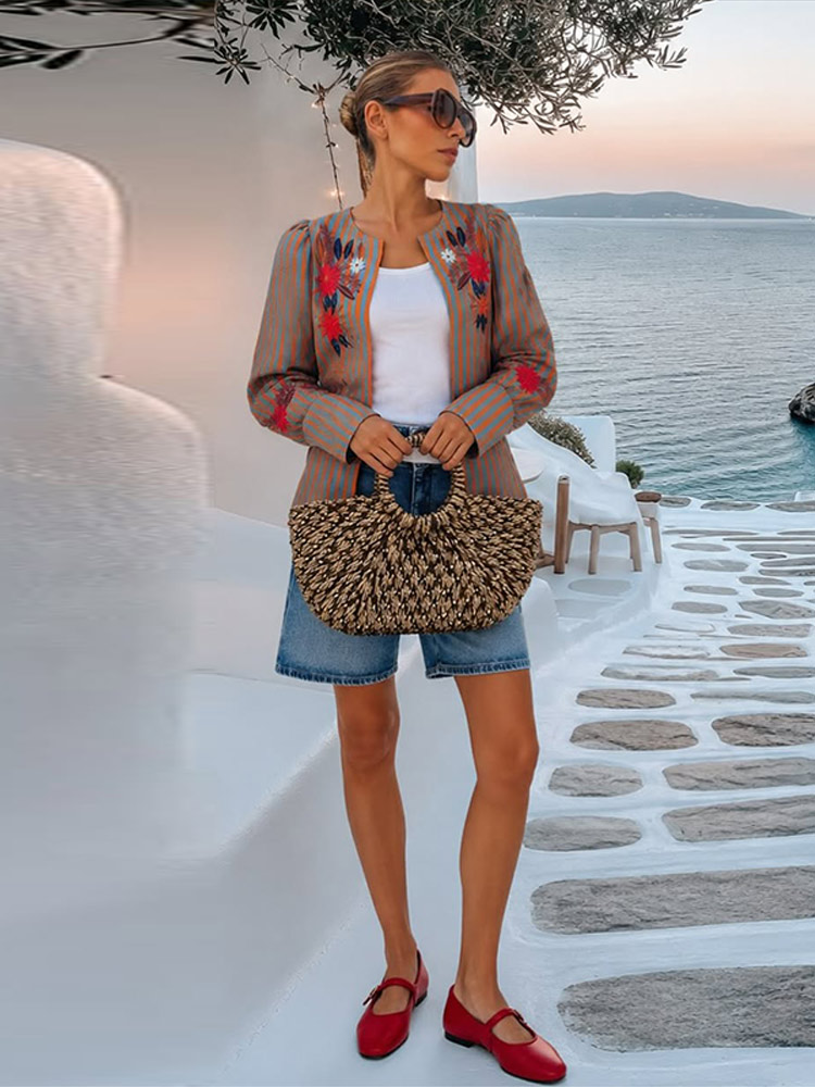 2026 Erken Sonbahar Çizgili Çi - Winter Clothing For Woman incelemesi ve fiyatı