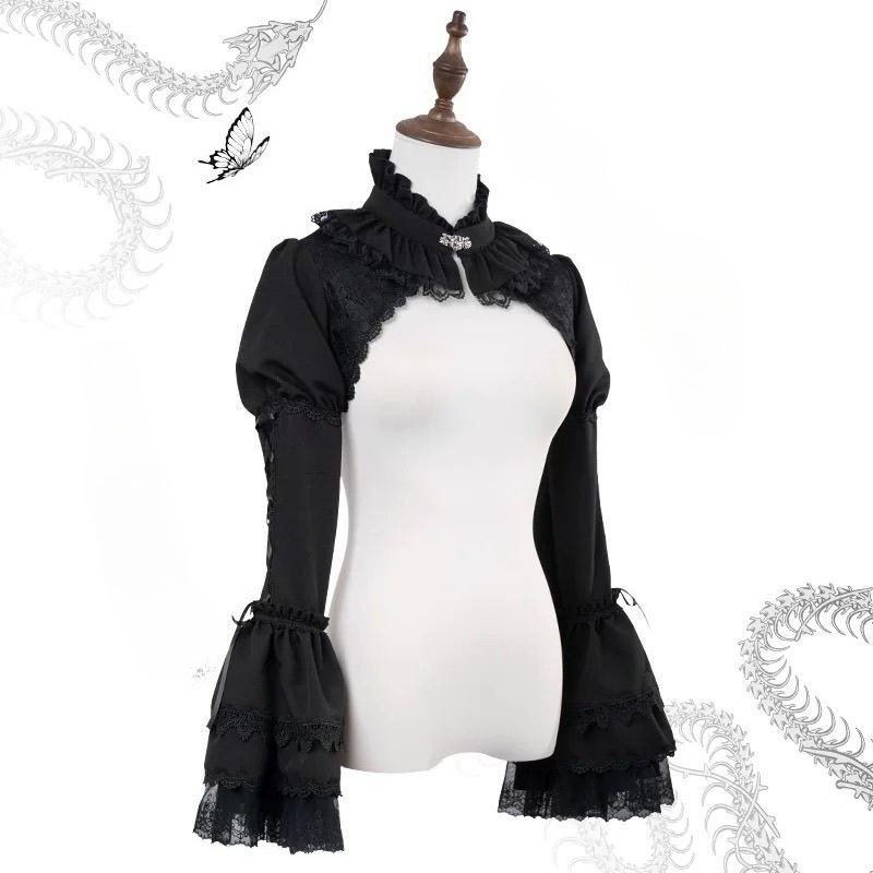 Japon Gotik Y2k Lolita Hırka B - Y2K Winter Clothing incelemesi ve fiyatı